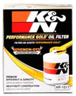 K&N Engineering HP-1017 Performance Gold Oil Filter – 3.74 Inch, 2.98 OD for Automotive Engines
