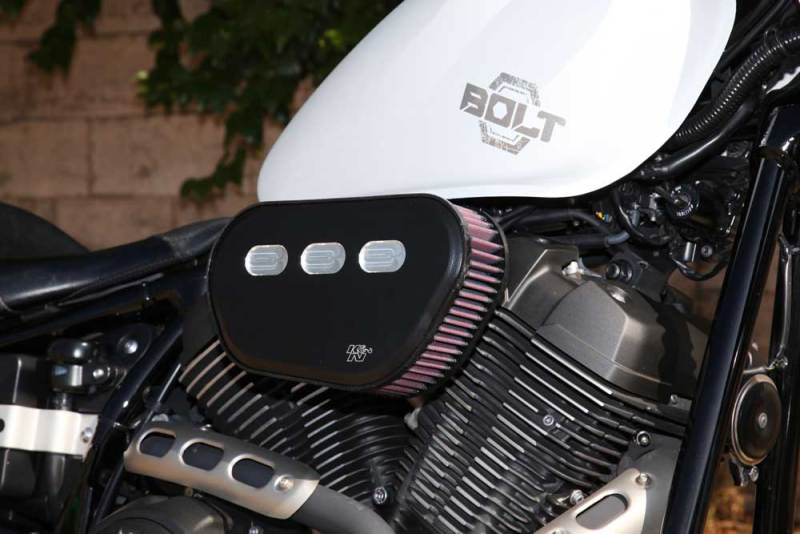 K&N Engineering RK-3940 High-Flow Air Intake System for Yamaha XVS950 Motorcycles