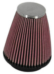 K&N Engineering RC-1250 Universal Chrome Air Filter – 2.25 Inch Flange, 3.5 Inch Base, 2 Inch Top, 4 Inch Height