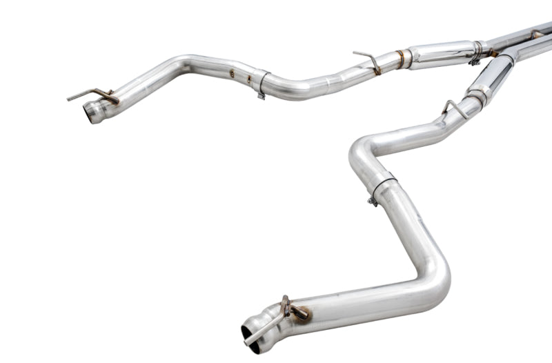 AWE Tuning 2015+ Dodge Challenger 6.4L/6.2L Supercharged Track Edition Exhaust with Stock Tips