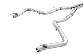 AWE Tuning 2015+ Dodge Challenger 6.4L/6.2L Supercharged Track Edition Exhaust with Stock Tips
