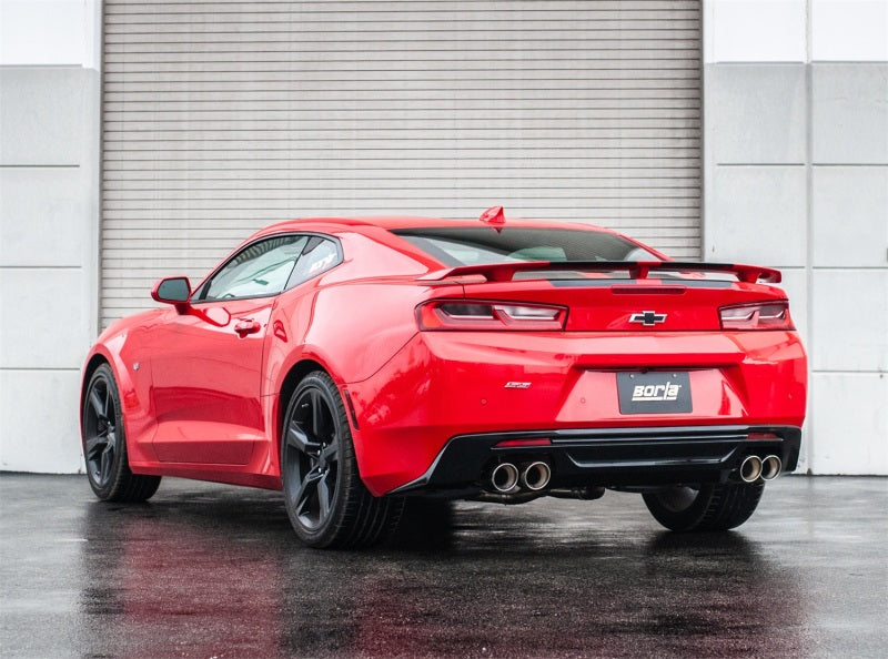 Borla ATAK Cat-Back Exhaust System for 2016-2024 Chevrolet Camaro SS & LT1 6.2L V8 with Dual Tips