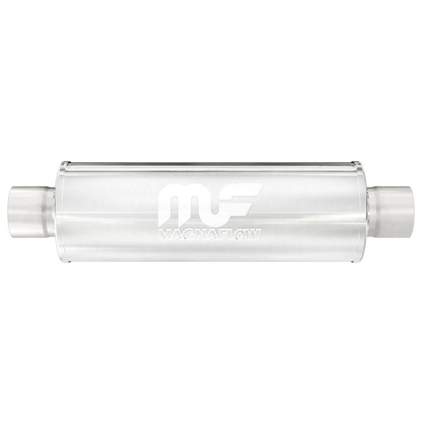 MagnaFlow Part 12867 5-inch Round Straight-Through Performance Exhaust Muffler