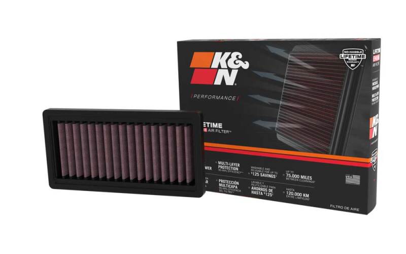 K&N Engineering DU-9321 High-Flow Replacement Air Filter for Ducati Monster and Scrambler Models