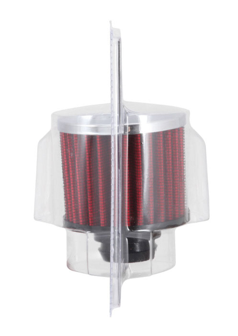 K&N Engineering 62-1490 Chrome Top Push-In Crankcase Vent Filter for Classic and Racing Engines