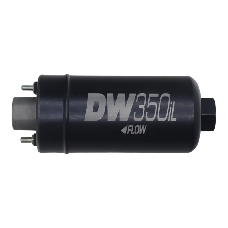 DeatschWerks 350 LPH DW350iL In-Line External Fuel Pump – High-Flow Performance for Automotive Applications