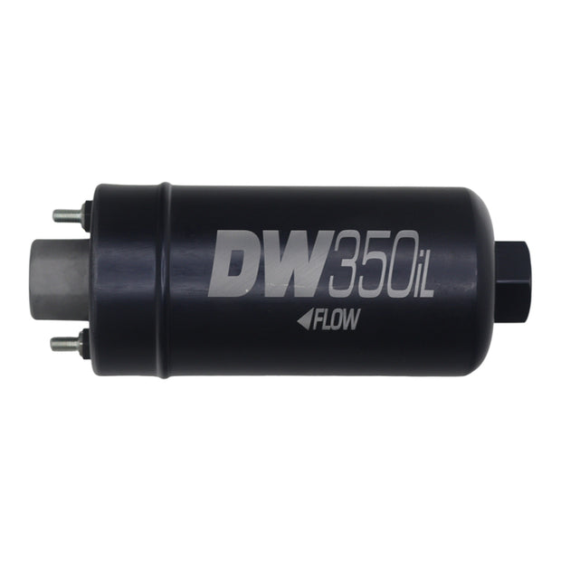 DeatschWerks 350 LPH DW350iL In-Line External Fuel Pump – High-Flow Performance for Automotive Applications