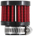 K&N Engineering 62-1560 Clamp-On Crankcase Vent Filter with Black Rubber Top and Base