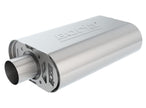 Borla CrateMuffler SBF 289/302 2.5 Inch Offset/Center Oval Muffler with ATAK Sound