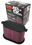 K&N Engineering High-Flow Drop-In Air Filter for 2008-2010 Ford F-250 Super Duty 6.4L – Part E-0785