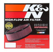 K&N Engineering E-3690 High-Flow Reusable Air Filter for Automotive Applications