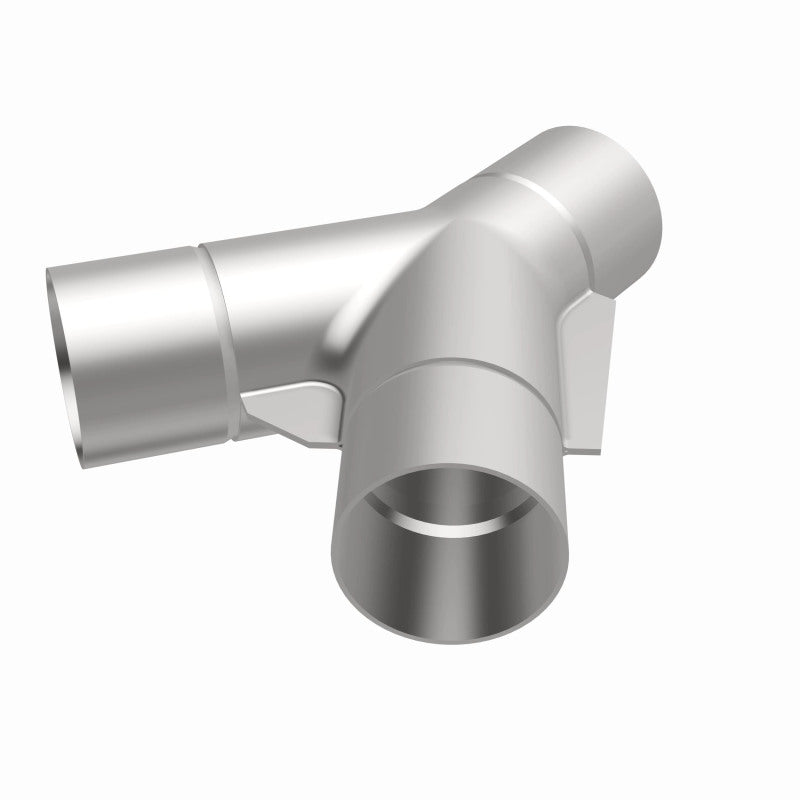 MagnaFlow Part 10733 Stainless Steel Exhaust Y-Pipe – 2.50 inch Diameter, 70 Degree Bend
