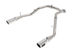aFe Large Bore-HD 3-Inch 409 Stainless Steel DPF-Back Exhaust System with Polished Tips for Ram 1500 2020-2021