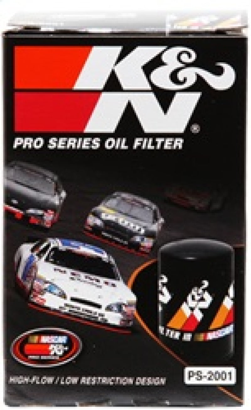 K&N Engineering PS-2001 Performance Silver Oil Filter for Buick, Chevrolet, Pontiac, GMC, Oldsmobile, and Cadillac
