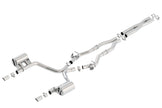 Borla ATAK Cat-Back Exhaust for 2017-2023 Dodge Charger R/T 5.7L V8 with MDS Valves