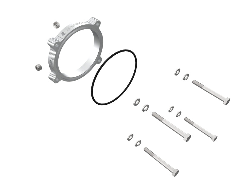 aFe Silver Bullet Throttle Body Spacer Kit for Ram 1500 TRX 2021 V8-6.2L - Part #46-32011
