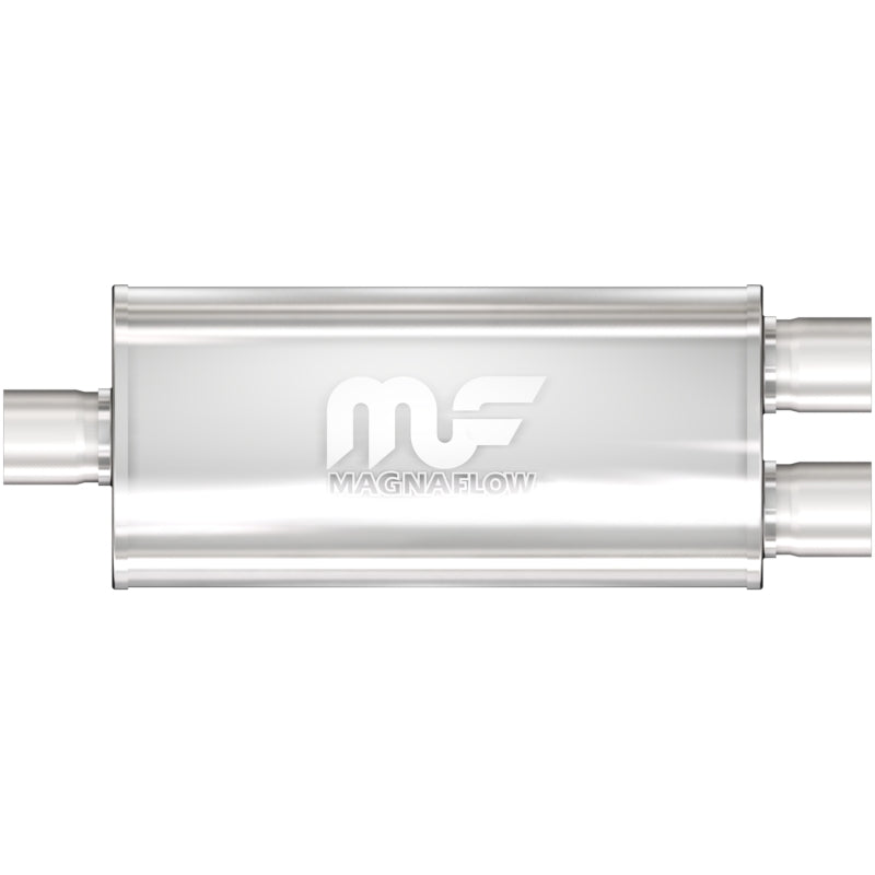 MagnaFlow 12198 Oval Straight-Through Performance Muffler for GMC Suburban and V1500 – 5x8 Inch