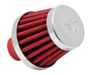 K&N Engineering 62-1600RD Crankcase Vent Filter with Chrome Top and Steel Base for Classic and Racing Engines