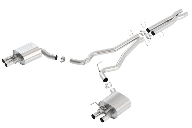 Borla ATAK Cat-Back Exhaust System for 2015-2020 Ford Mustang Shelby GT350 5.2L V8