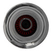 K&N Engineering Universal Air Filter Chrome Round Tapered - 4 Inch Flange ID, 1.125 Inch Flange Length, 9.5 Inch Height