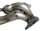 aFe Twisted Steel 1-3/4 inch 304 Stainless Steel Short Tube Header for 2019 GM Silverado and Sierra 1500 V8-5.3L/6.2L