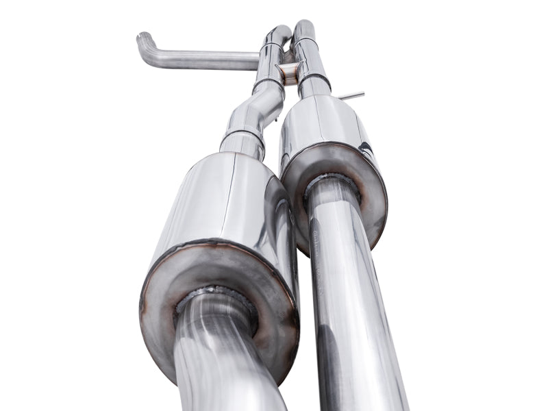 AWE Tuning 4th Gen GM Silverado/Sierra 6.2L Cat-Back Exhaust with Quad Chrome Tips — Part Number 3015-42203