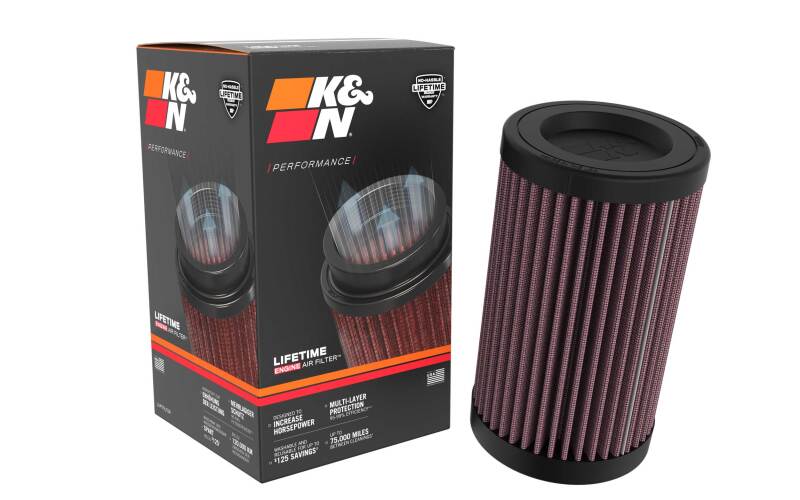 K&N Engineering Off-Road Replacement Air Filter for Polaris Ranger XP 1000 and Crew XP 1000 Models (Part PL-1018)