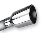 Borla 20236 Premium Stainless Steel Exhaust Tip - 2.25 Inch Inlet, 3.19 Inch Diameter Round Angle Cut Outlet, 5 Inch Length
