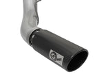 aFe ATLAS 5-Inch DPF-Back Aluminized Steel Exhaust System with Black Tip for 2017 Ford F-250/F-350 6.7L Diesel