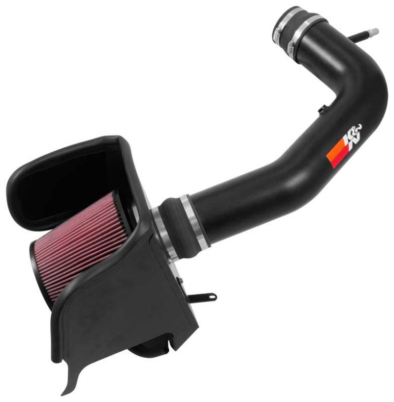 K&N Engineering 77-2588KTK Cold Air Intake System for 2017 Ford F-250 and F-350 with V8-6.2L Engine