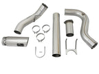 aFe Large Bore HD 5-Inch Stainless Steel DPF-Back Exhaust System with Polished Tip for 2017 Ford Diesel Trucks V8 6.7L (Part #49-43090-P)