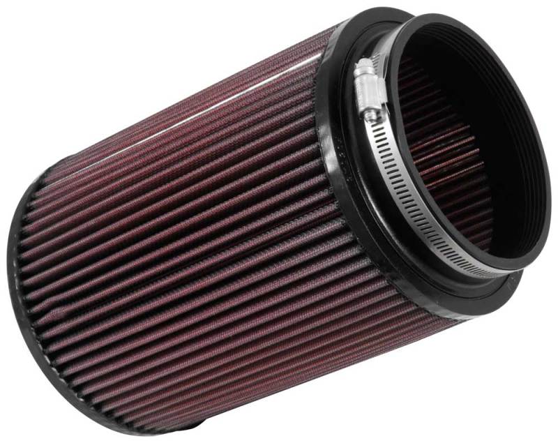 K&N Engineering Universal Air Filter with 2 1/4 Inch 10 Degree Flange – 16 1/4 x 4 Inch, 4 1/2 Inch Height