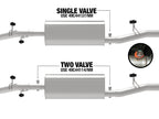 aFe 20-21 GM Trucks V8-6.2L 409 Stainless Steel Muffler Delete Pipe for Silverado and Sierra 1500