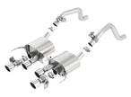 Borla ATAK Axle-Back Exhaust System for 2014-2019 Chevrolet Corvette C7 6.2L V8 with AFM & NPP Valves