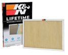 K&N HVAC Filter - 20 x 25 x 1, Reusable Washable Synthetic Pleated Filter for Superior Air Quality