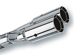 Borla Universal Polished Exhaust Tip with Dual Round Intercooled Outlet (Part #20203)