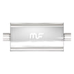 MagnaFlow Part 12579 Stainless Steel 5x11 Inch Oval Straight-Through Performance Muffler