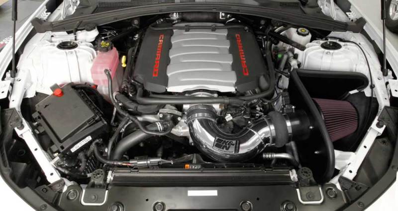 K&N Engineering 69-4534TP Cold Air Intake System for Chevrolet Camaro SS 6.2L V8 F/I