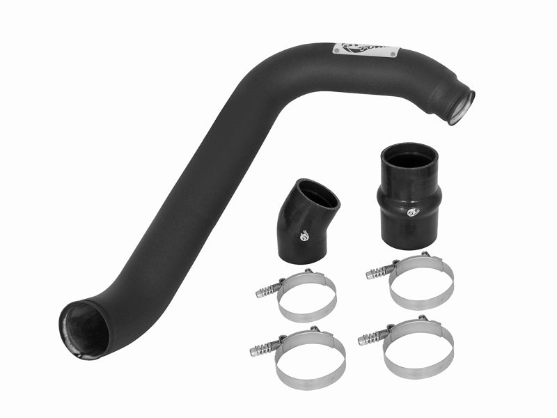 aFe Bladerunner 3-Inch Hot Side Intercooler Tube for 2006-2007 Ford F-250 Super Duty V8-6.0L Diesel - Part Number 46-20108-B