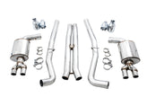 AWE Tuning 2015+ Dodge Challenger 6.4L/6.2L Non-Resonated Touring Edition Exhaust with Stock Tips