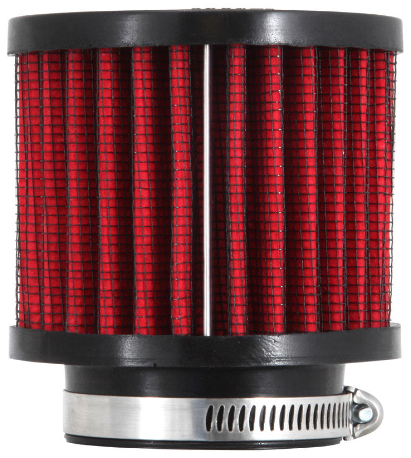 K&N Engineering 62-1470 1.75 Inch Crankcase Vent Filter with Rubber Top and Clamp-On Flange