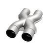 MagnaFlow Performance Exhaust X-Pipe 10792 - 3 Inch Stainless Steel Custom Exhaust Component