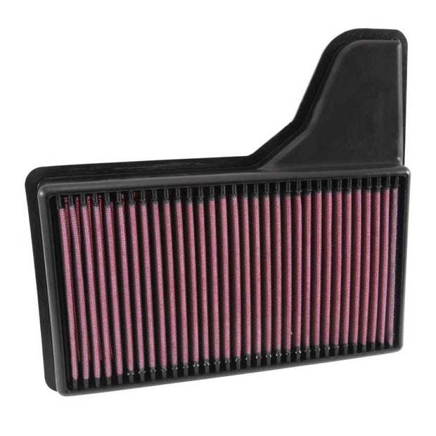 K&N Replacement Panel Air Filter for 2015-2016 Ford Mustang 2.3L L4, 3.7L V6, 5.0L V8