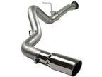 aFe MACHForce XP 4-inch Stainless Steel DPF-Back Exhaust System for GM Diesel Trucks (2007-2010 V8-6.6L LMM)