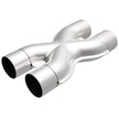 MagnaFlow Performance Exhaust X-Pipe 10791 - 2.50 Inch Stainless Steel for Custom Exhaust Systems