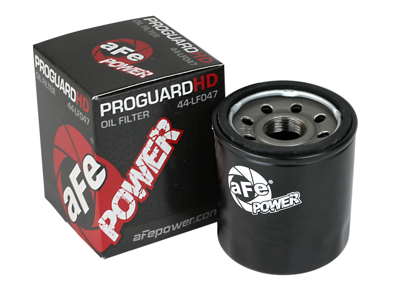 aFe ProGuard HD Oil Filter 44-LF047 for 2019-2020 GM Silverado 1500 with 2.7L Engine