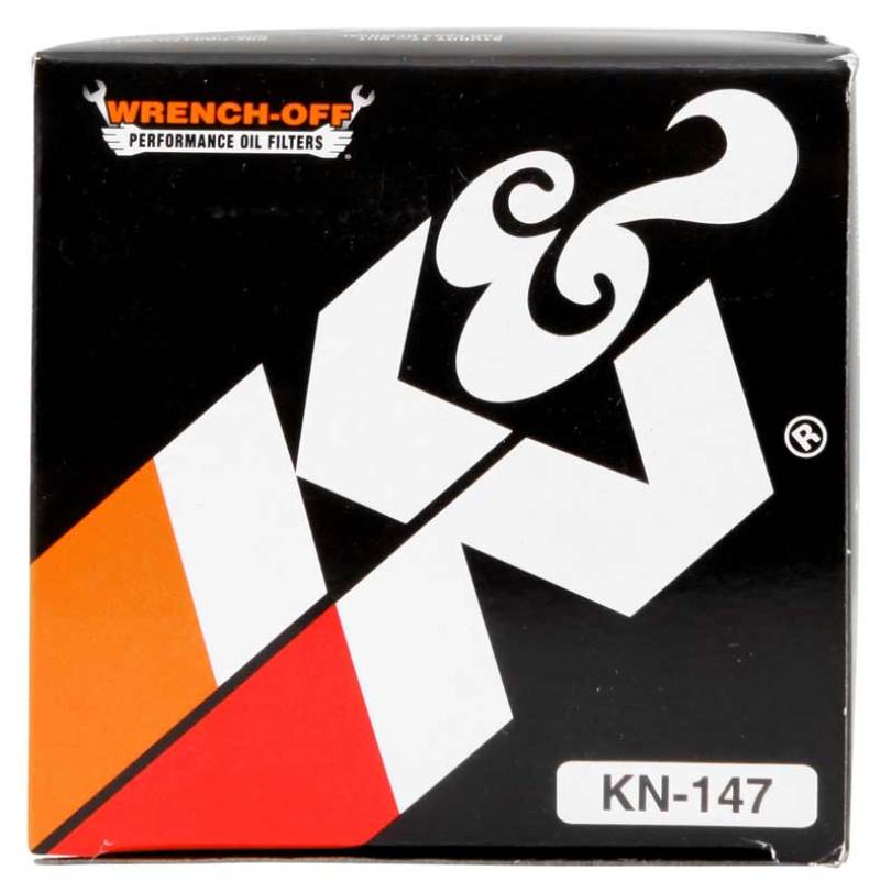 K&N Engineering Part KN-147 Premium Oil Filter for Powersports Vehicles