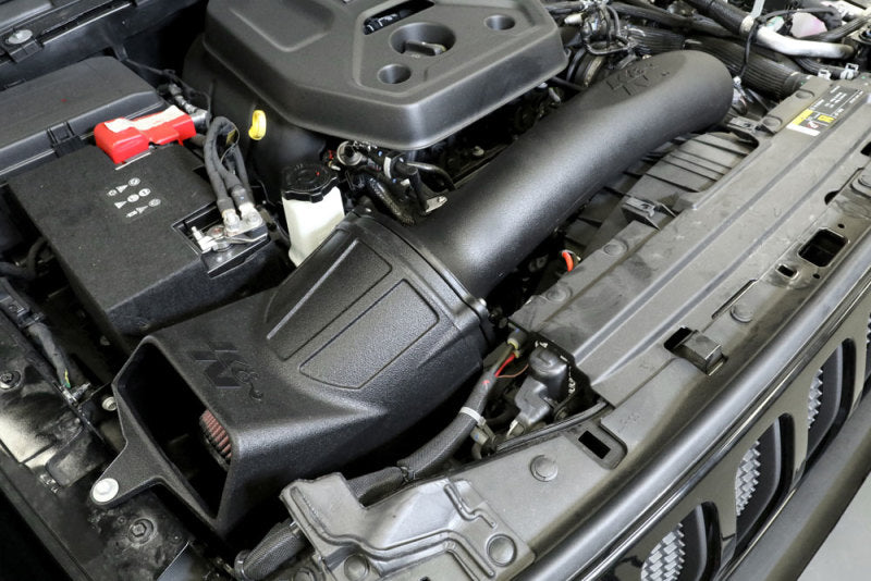 K&N Engineering 57-1580 Cold Air Intake System for 2019-2021 Jeep Wrangler JL 2.0L L4 Turbo