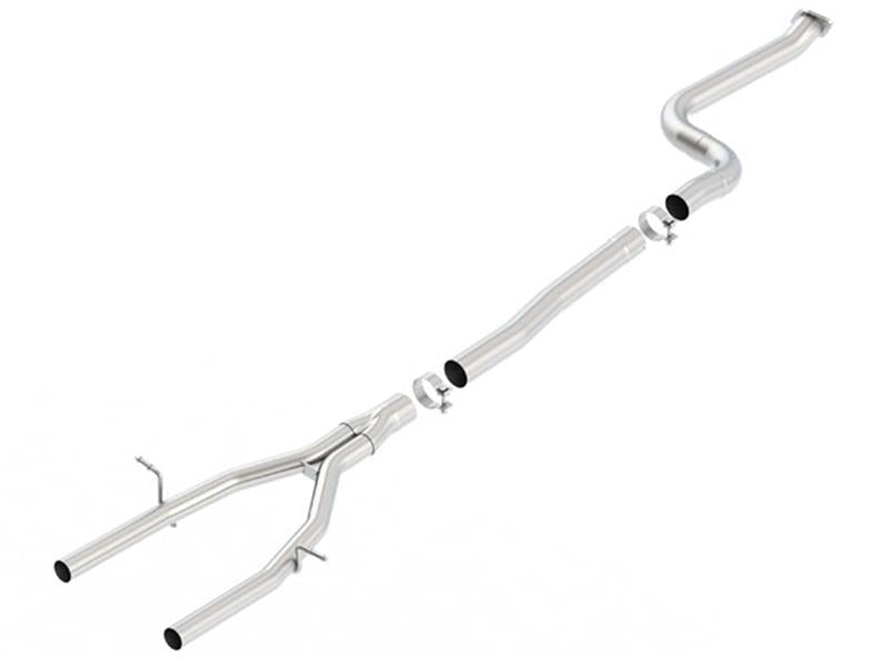 Borla 60622 Mid-Pipe with Y-Pipe for 2016-2023 Chevrolet Camaro 2.0L Turbo