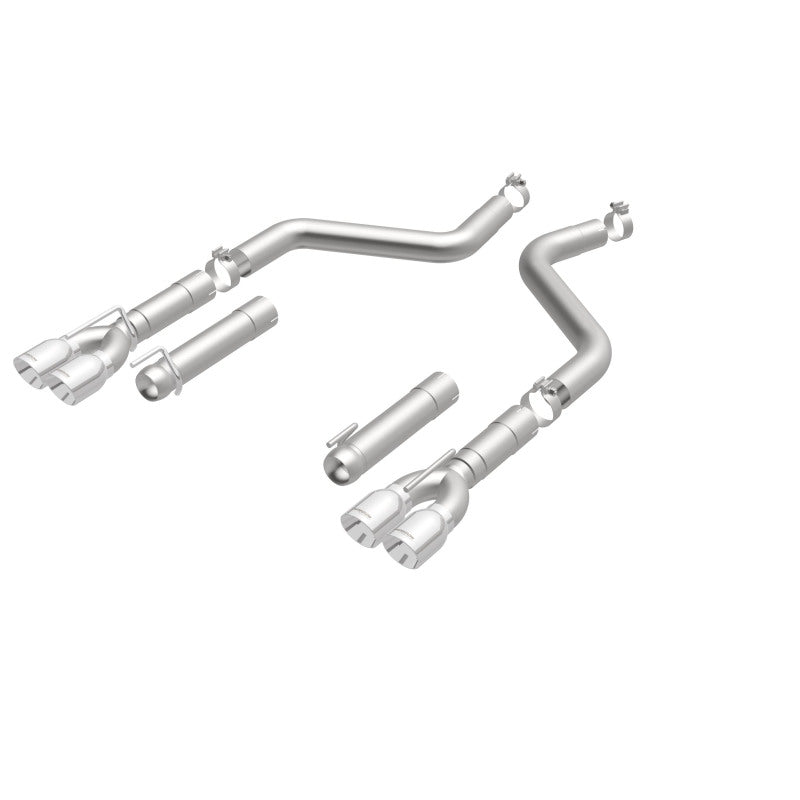 MagnaFlow Race Series Axle-Back Exhaust System for Dodge Challenger 2015-2023 – Stainless Steel, 3-inch with Quad Split Tips